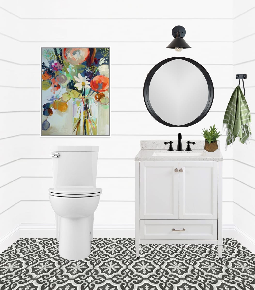 Bathroom Remodel - Bright and Beautiful