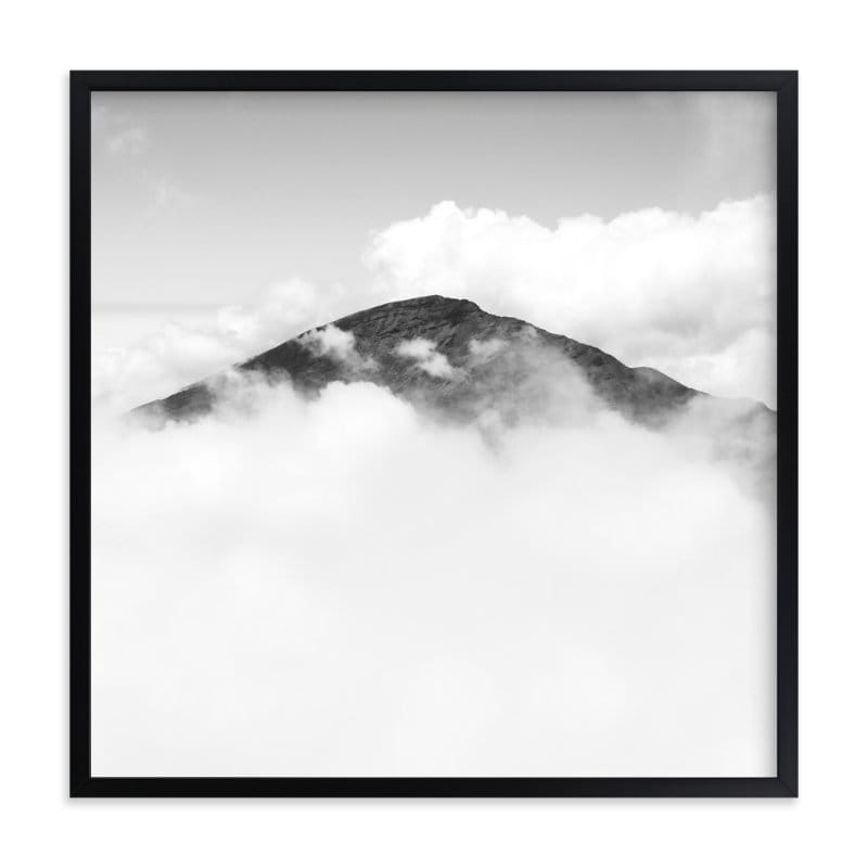 Volcano hidden in the clouds 3 artwork