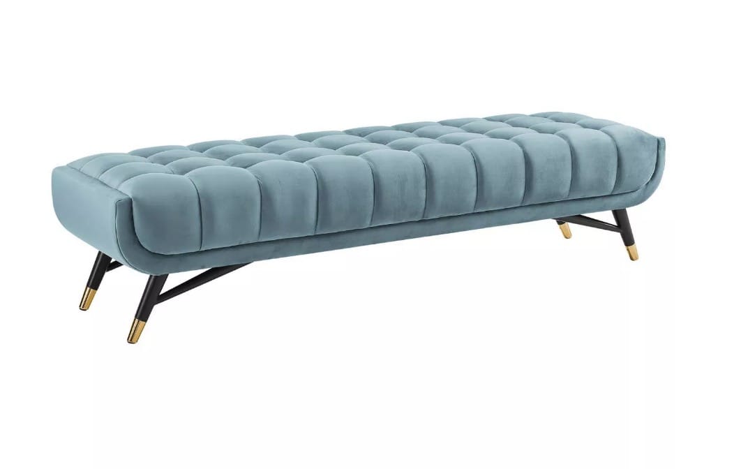 Adept Upholstered Velvet Bench - Modway